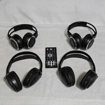 (4) Wireless IR Rear TV DVD Headphones Headset For 2005 Ford F250 XLT SD... - $36.72
