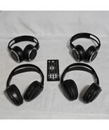 (4) Wireless IR Rear TV DVD Headphones Headset For 2005 Ford F250 XLT SD... - $51.78 CAD