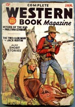 Complete Western Book Pulp January 1936- Two-Gun Man G/VG - £48.70 GBP