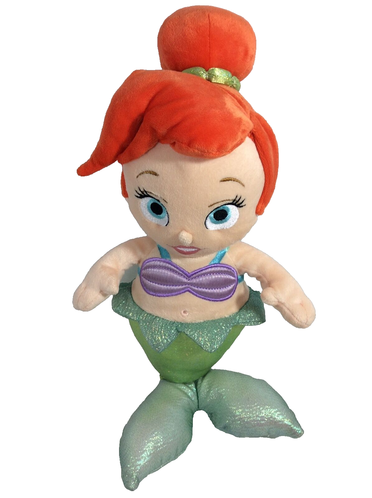 Disney Babies  Ariel  The Little Mermaid 15" Disney World Stuffed Animal Plush - £11.72 GBP