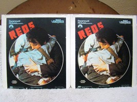 CED VideoDisc Reds (1983) Paramount Pictures, RCA VideoDisc, Part 1 and 2 - £10.18 GBP