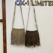 Artistic Tassel Simple And Popular Shoulder Bag - $24.77