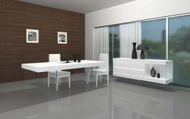 Contemporary Cloud Modern Dining Set in High Gloss - $4,068.95+
