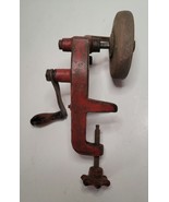 Antique Hand Crank Bench Grinder Sharpening Tool - £22.75 GBP