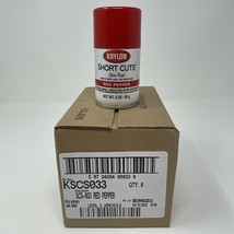 6 Pack - Krylon SCS-033 Short Cuts Aerosol Spray Paint, Gloss, Red Peppe... - £19.53 GBP