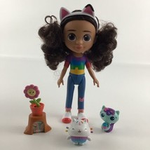 DreamWorks Gabbys Dollhouse 8&quot; Doll Toy Figure Lot Cakey Cake Mercat Spin Master - £23.24 GBP