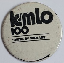 KMLO 100 &quot;Music Of Your Life&quot;  2-1/4&quot; Pinback  - £3.15 GBP