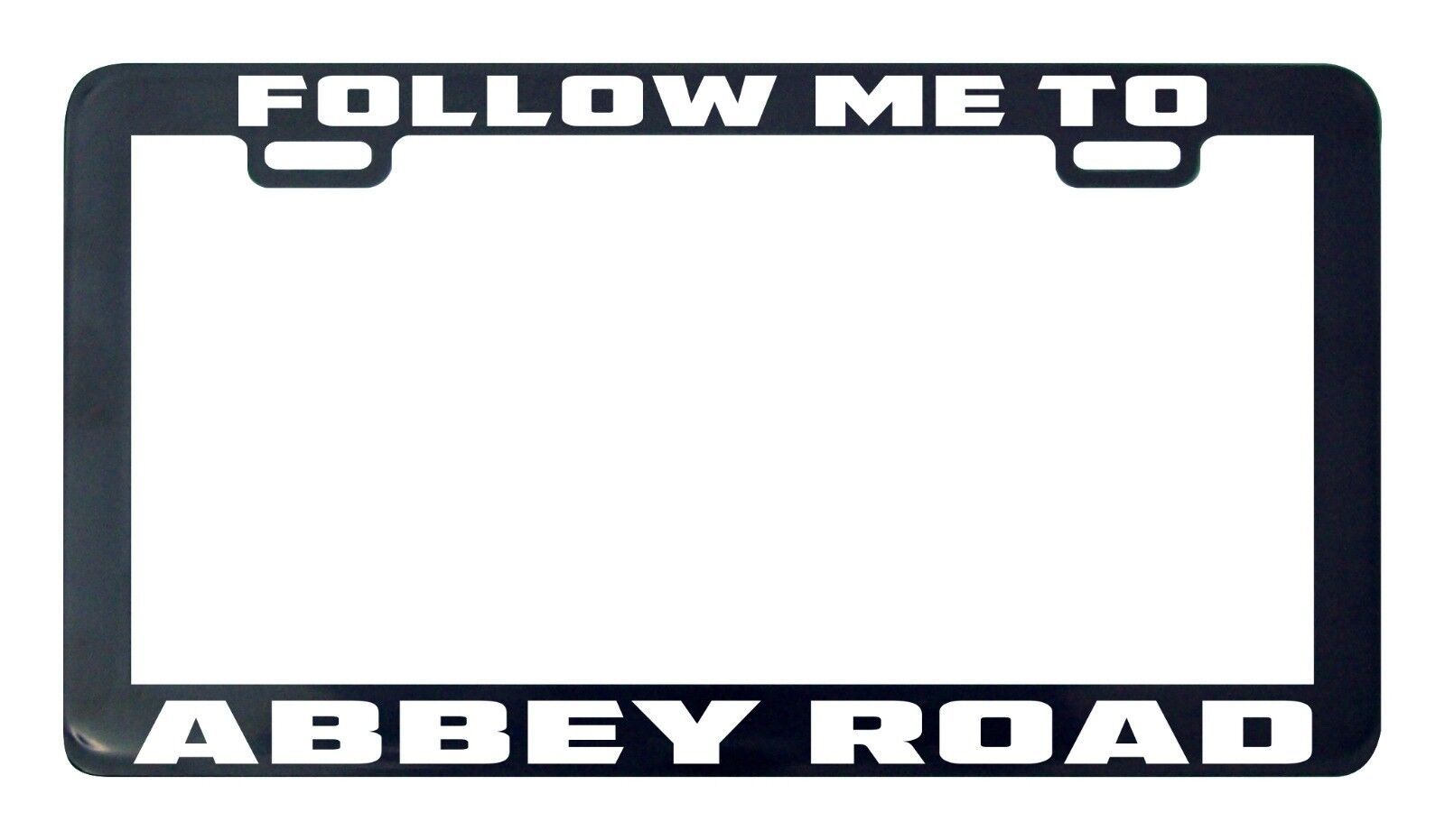 Follow Me A Abbey Strada Beatles Targa Piastra Telaio - $6.26