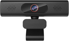 Web Camera for Computer, Webcam with Microphone, HD 1080p 30fps,90° Wide Angle, - £15.17 GBP