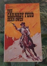 1974 Dean Owen The Carnady Feud Manor Books Western Vintage Paperback - £6.41 GBP