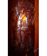 Vintage Embossed Brown Scott&#39;s Emulsion Cod Liver Oil Glass Bottle-Lot 31 - £14.61 GBP