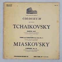 Tchaikovsky March Slav, Miaskovsky Symphony No 21, Colosseum CRLP-107  - £12.47 GBP