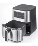 CRUX 6 Qt. Digital Air Fryer 1500 Watt Stainless Steal KZ-6013S - $78.71