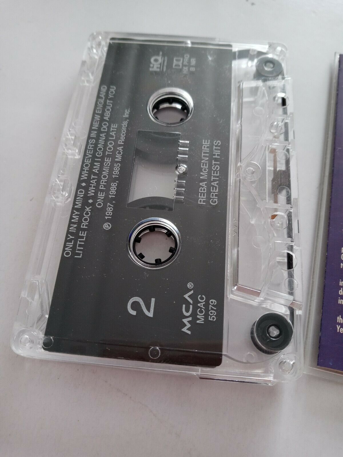 Reba McEntire's Greatest Hits (Cassette, 1992 MCA Records) RARE VERY GOOD Item image 6