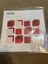 Creative Memories Totally Tonal Red Designer Paper Pack (!2 Sheets) 2023 New - £8.28 GBP