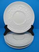 Wedgwood Etruria And Barlaston Patrician Set Of 4 Embossed Saucers Only GC - £21.65 GBP