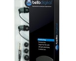 Bell&#39;O Digital BDH440 Precision Bass-Ear Earbud Stye Headphone, Chrome/M... - £13.66 GBP