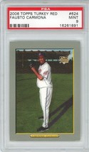 2006 Topps Turkey Red Fausto Carmona #624 PSA 9 P1239 - $76.44 MXN