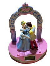 Disney Cinderella Prince Charming Dancing Alarm Clock with Music - $29.69