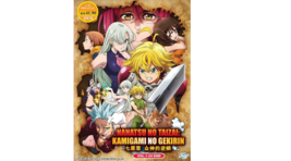 DVD Anime Nanatsu no Taizai Season 4: Kamigami No Gekirin (1-24 End) English SUB - £21.50 GBP