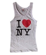 I Love NY Tank Top Ladies Heart Logo Womens New York City - £10.34 GBP+