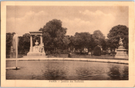 Tuileries Gardens Paris France Postcard - £11.55 GBP