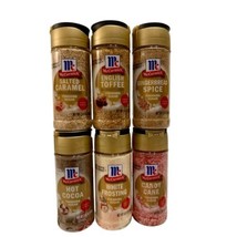 NEW McCormick LIMITED EDITION Finishing Sugars Complete Set Of 6 Flavors - $42.54