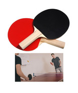 2 Pc Ping Pong Paddle Set Table Tennis Game Indoor Outdoor Play Sports G... - £29.72 GBP