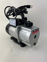 PRO-SET Vacuum Pump: 6 cfm Displacement, 1/2 hp HP, 1/4 in and 1/2 in Flare/3/8 - £506.19 GBP