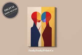 PRINTABLE wall art, Love is Love and then some, LGBTQ+, Portrait | Downl... - £2.74 GBP