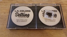 2 L.A. Colors Setting Powder, CSP340, Universal Translucent, 0.28 OZ (W1/7) - $21.77