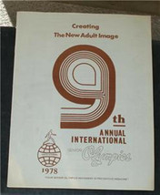 9th Annual International Senior Olympics, 1978 Program - $3.95