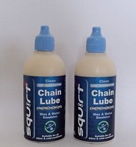 Squirt 2 x 120ml Winter Low Temp Long Lasting Bicycle Chain Lube w SLFR 240 e... - £16.23 GBP