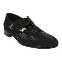 Men's GENIO Patent Suede Leather, Red Sole Shoes Turkey 120371263 Black image 6
