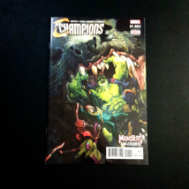 Marvel Comics Champions 1 MU Monsters Unleashed Apr 2017 Book Whitely Stein - £9.73 GBP