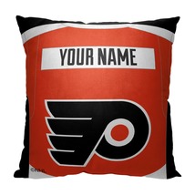 Philadelphia Flyers Official NHL Jersey Personalized Throw Pillow  - £27.64 GBP