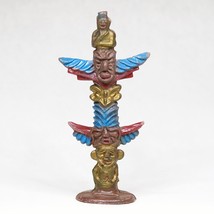 Totem Pole Accessory Vintage CMV Hong Kong Britains Recast PNW Indian Di... - $181.59 MXN