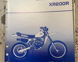 1981 1982 1983 Honda XR200R Dirt Bike  Shop Service Repair Manual 61KA202 - $77.99