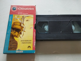 Chinatown Roman Polanski Jack Nicholson Dunaway - Film VHS Espagnol - $199.39 MXN