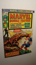 Marvel Double Feature 5 *Nice* Captain America Iron Man Red Skull 1974 - $8.91