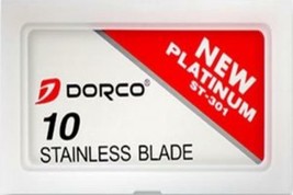 100 Dorco ST301 double edge razor blades - $15.95