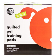 Lola Bean Quilted Pet Training Pads Unscented Large 50 count Lola Bean Quilted P - £30.16 GBP