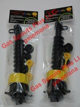 2 Gas Can Spout Kits w/ Screen Diesel Fuel Gsp Universal Heavy Duty 2 Collars Ea - £21.79 GBP
