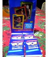 WCW World Championship Wrestling 1991 Impel Trading Cards FOUR Wax Packs... - £13.36 GBP