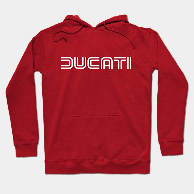 Retro 70S Ducati Hoodie - $36.99