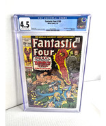 Marvel Comic 1970 Fantastic Four Graded 4.5 CGC July Vol 100 - $203.28 CAD