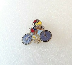1984 Los Angeles Olympic Games Lapel Hat Pin - Sam The Eagle Cycling - £11.03 GBP