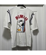 VTG Snoopy Peanuts Schultz Hawaii Surfing Raglan Shirt Single Stitch Art... - $153.80