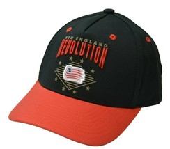 New England Revolution Mitchell &amp; Ness MLS Floater 2Tone Adjustable Soccer Hat - £17.94 GBP