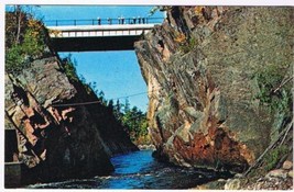 Ontario Postcard Sault Ste Marie Montreal River Gorge - £1.68 GBP